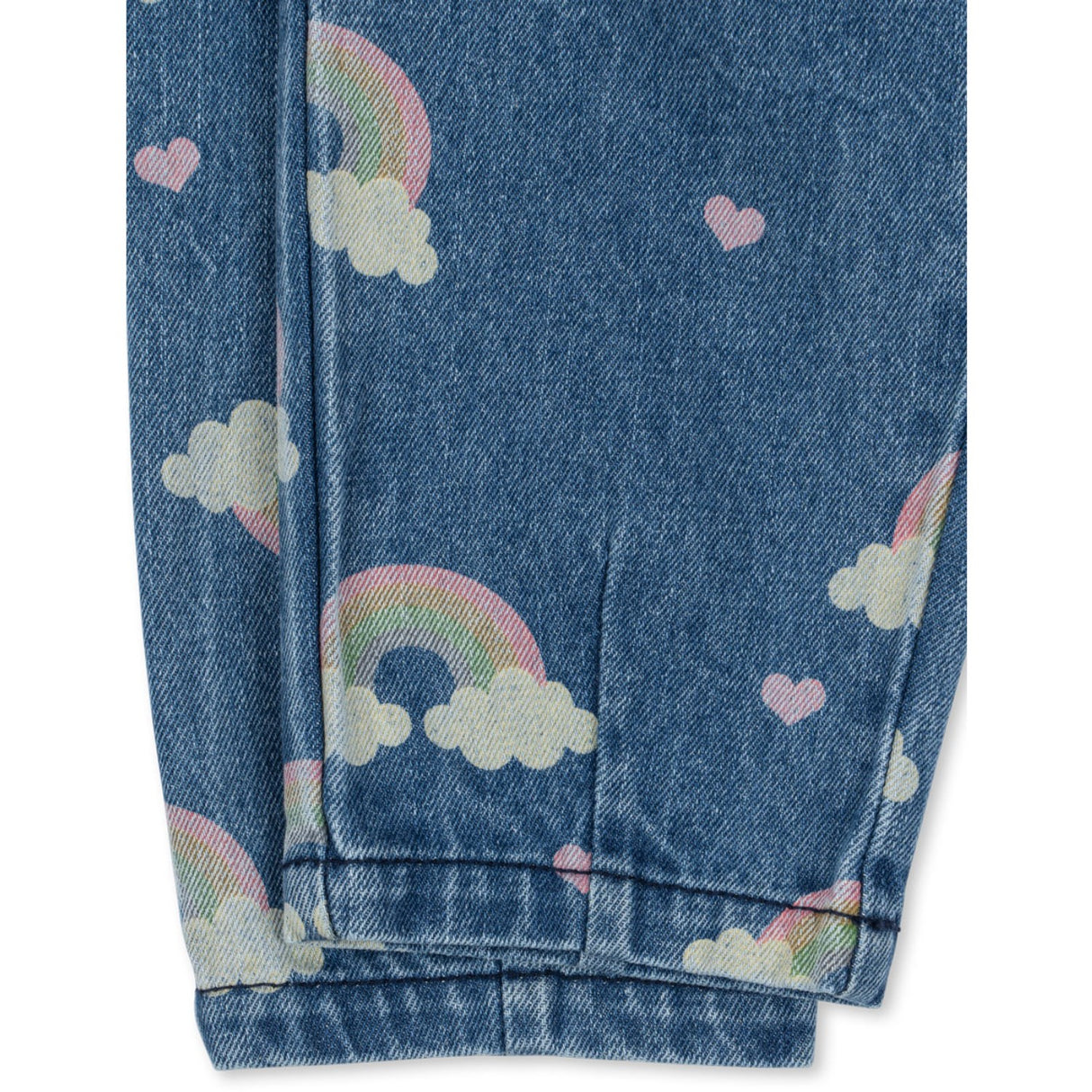 Konges Sløjd Rainbow Magot Flæse Bukser Denim GOTS