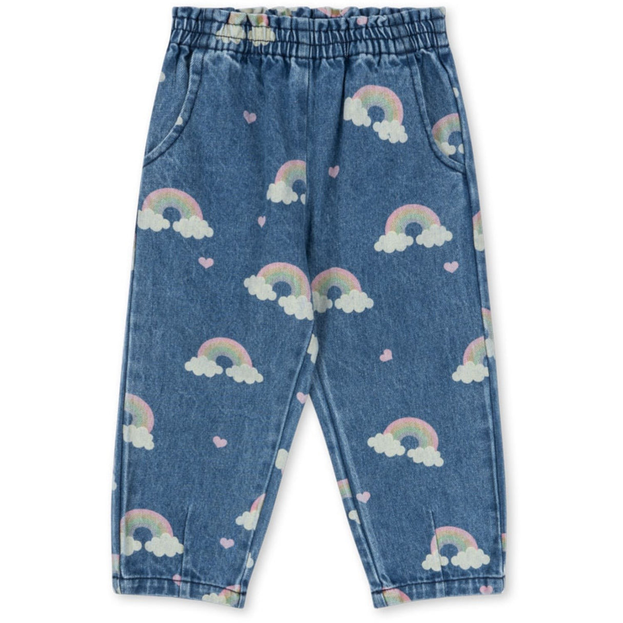 Konges Sløjd Rainbow Magot Flæse Bukser Denim GOTS