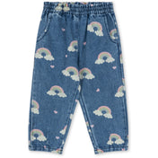 Konges Sløjd Rainbow Magot Flæse Bukser Denim GOTS