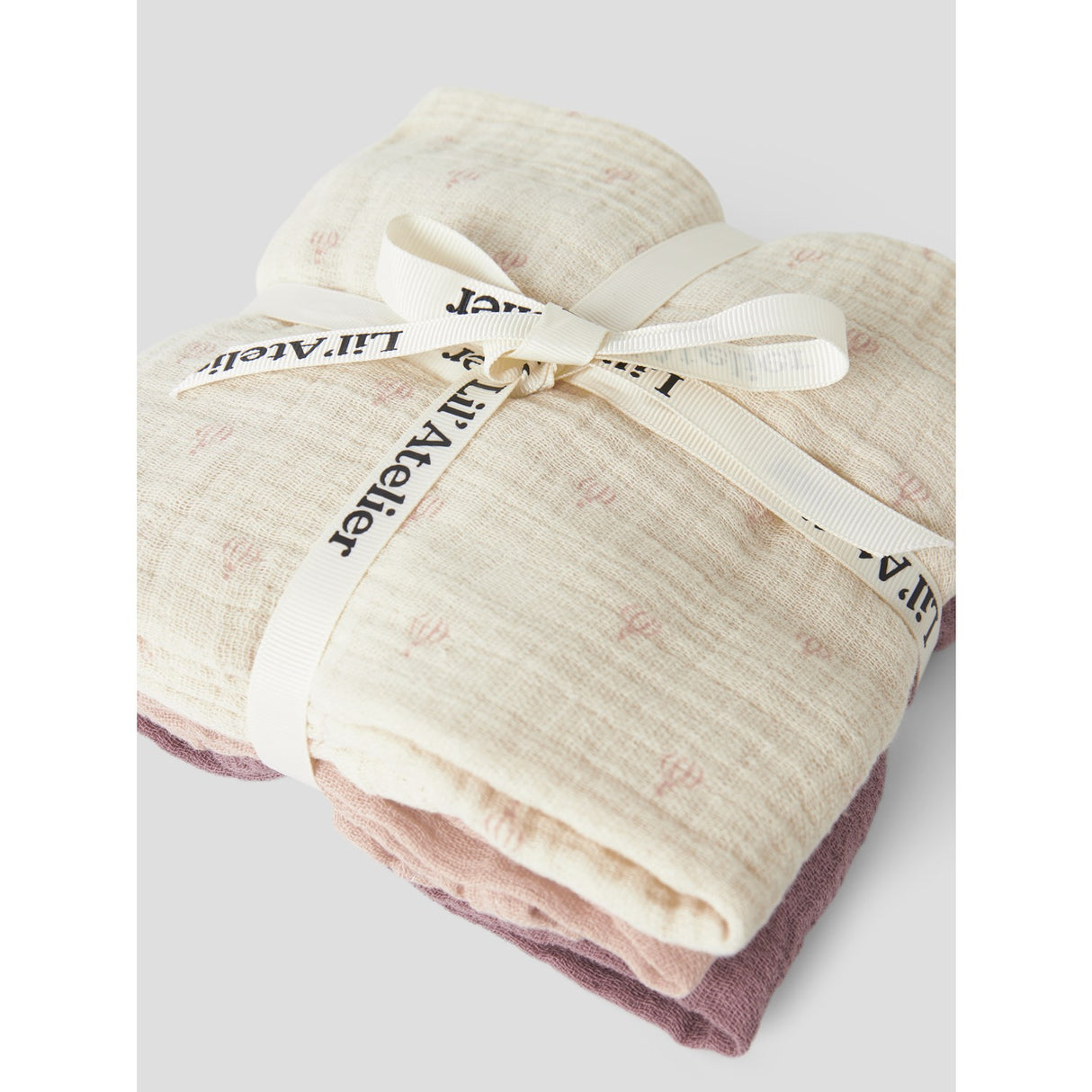 Lil'Atelier Turtledove Nostalgia Rose/Cameo Rose Nbnfergie 3-Pak Nappies Lil