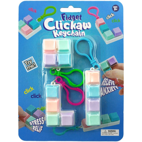 Pocket Money Fidget Keyboard Clicker 3-Pak