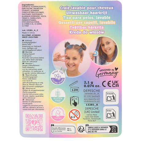 Ylvi Blue Hair Chalk