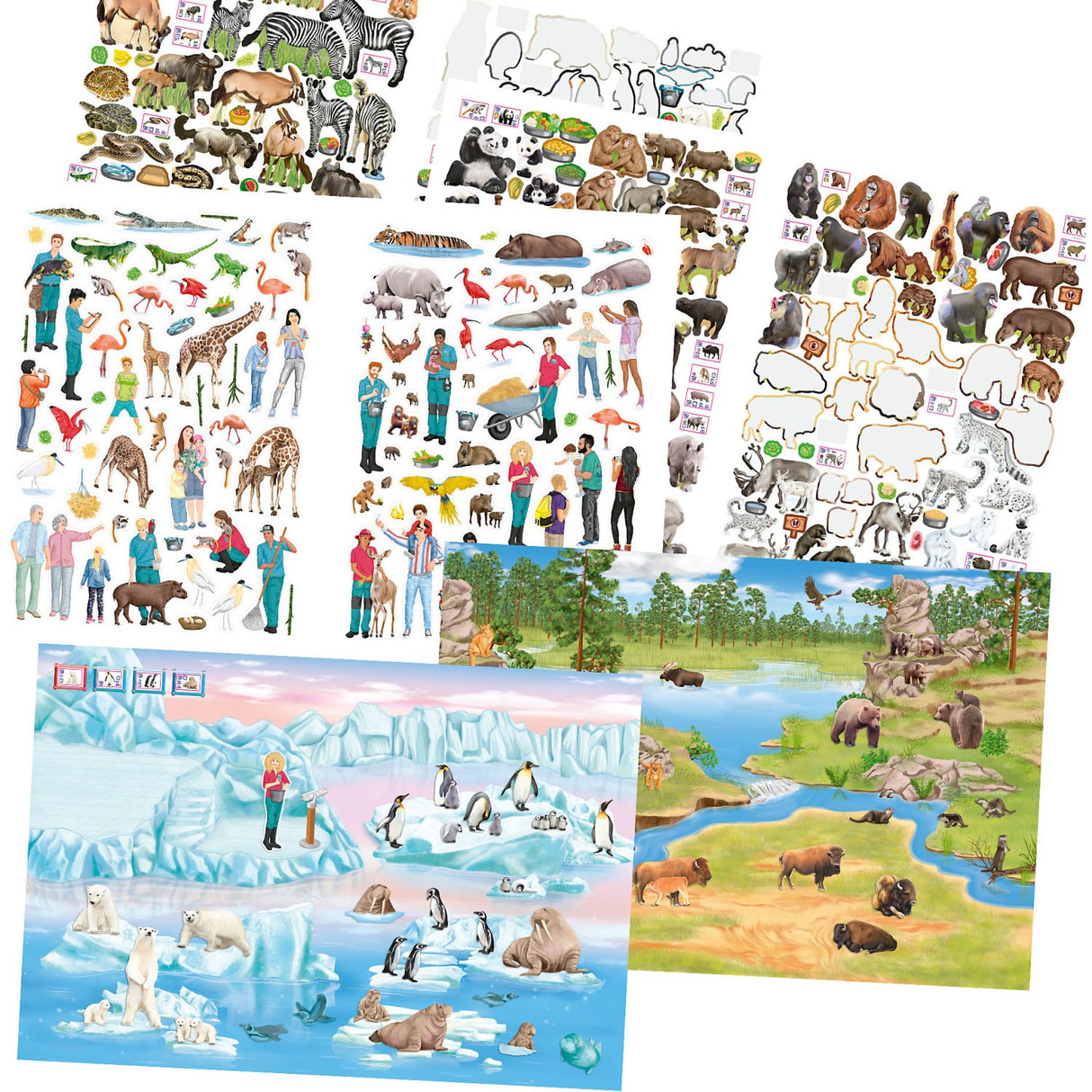 TRENDS by Depesche Create Your ZOO Malebog