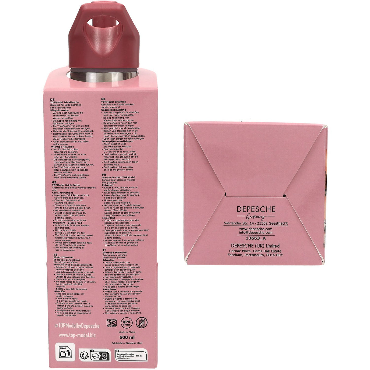 TOPModel Leoheart Drikkeflaske