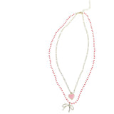 TOPModel Leoheart Dobbelt Layer Halskæde