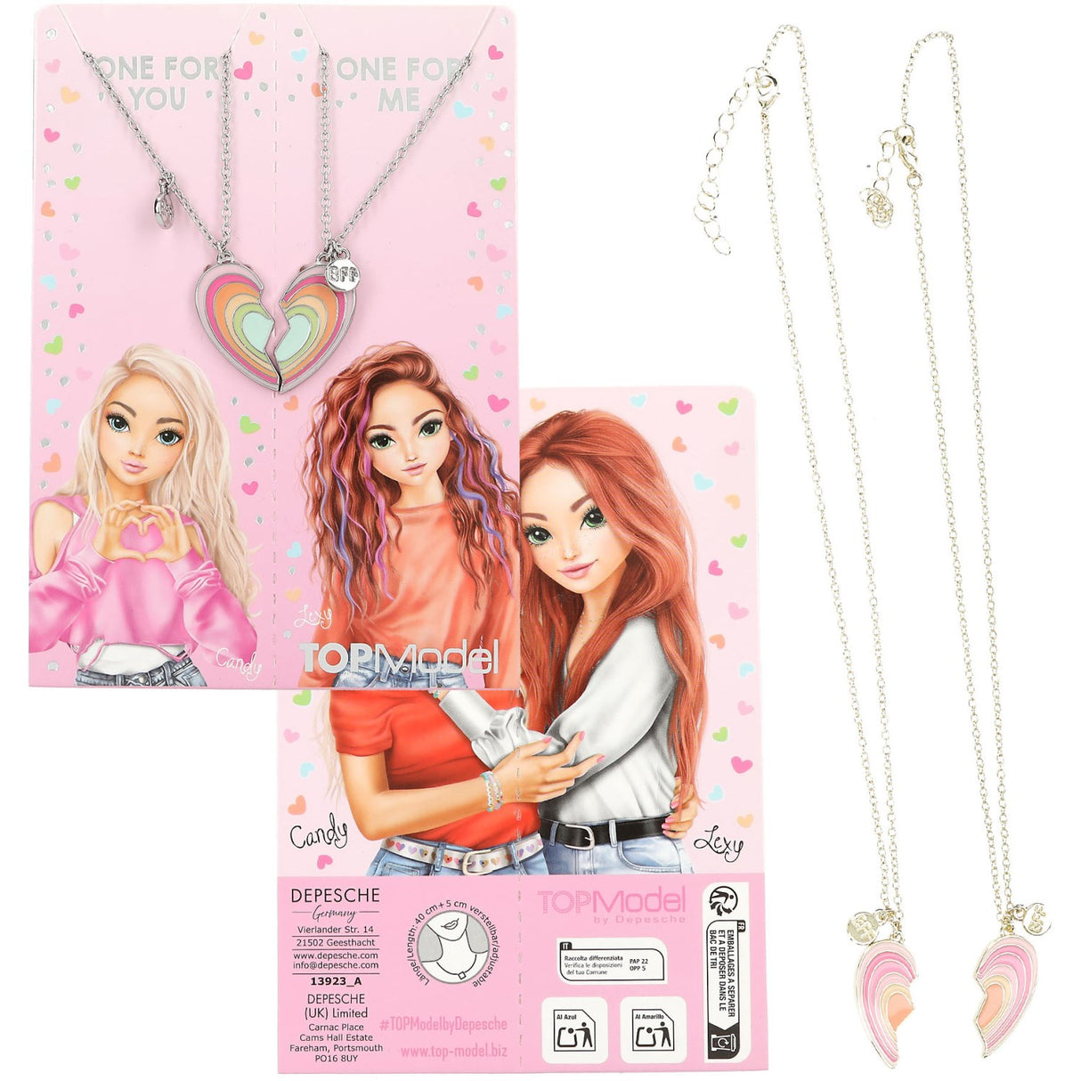 TOPModel BFF Halskæde