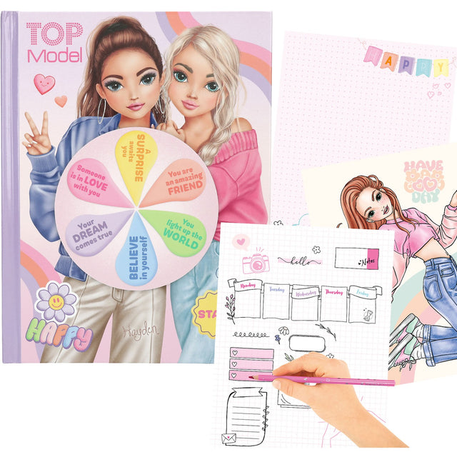 TOPModel Mood Malebog Med Lys Og Lyd English