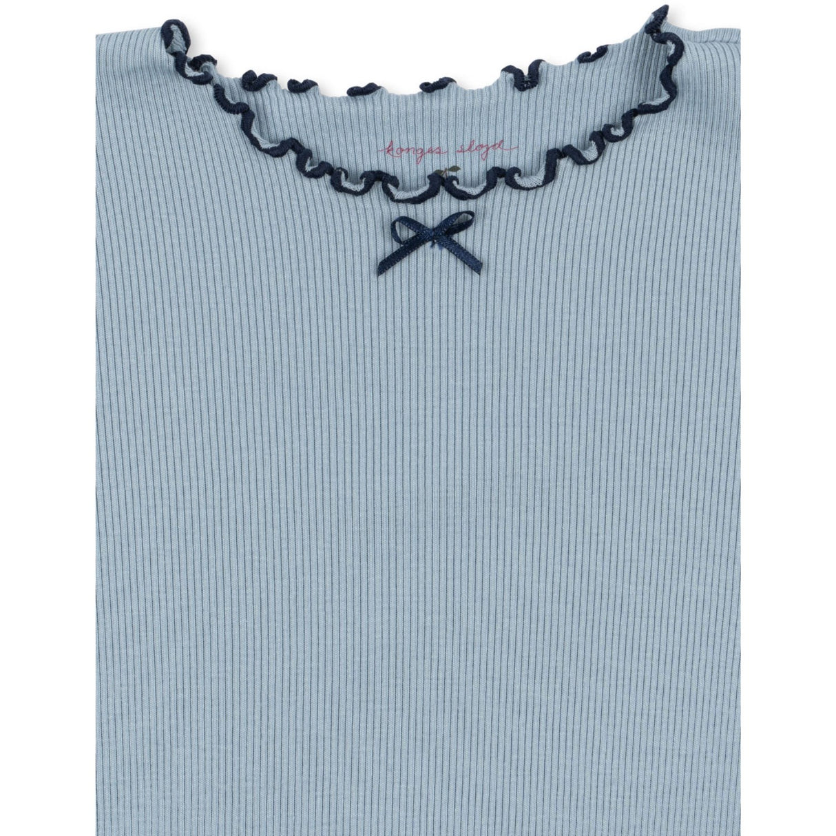 Konges Sløjd Blue Fog Rivi Rib Kjole Ocs