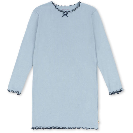 Konges Sløjd Blue Fog Rivi Rib Kjole Ocs