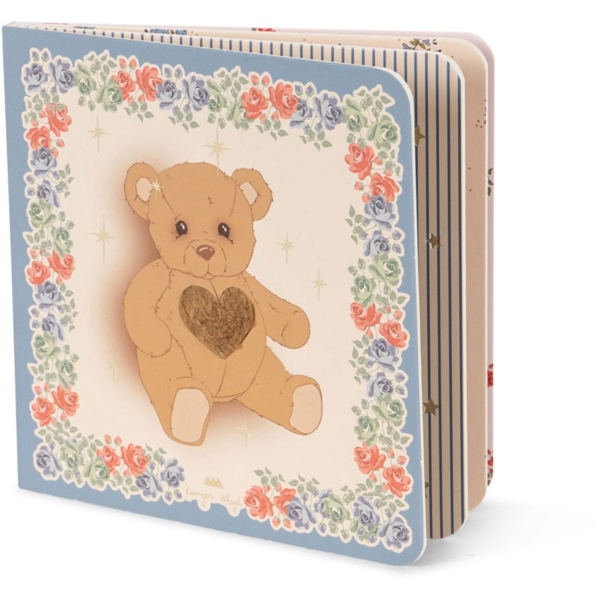 Konges Sløjd Bear Touch Og Feel Bog Fsc