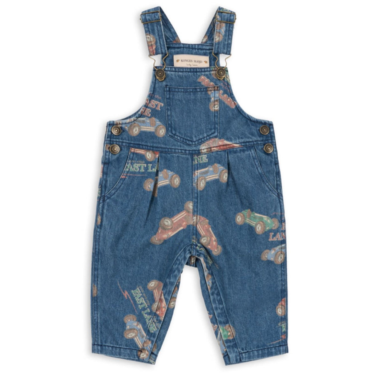Konges Sløjd Fast Lane Magot Smækbukser Denim  GOTS