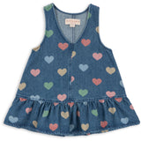 Konges Sløjd Bon Coeur Coloré Magot Kjole Denim GOTS