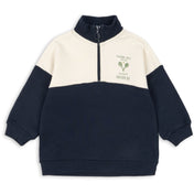 Konges Sløjd Total Eclipse Loupy Lou Half Zip Sweat Ocs