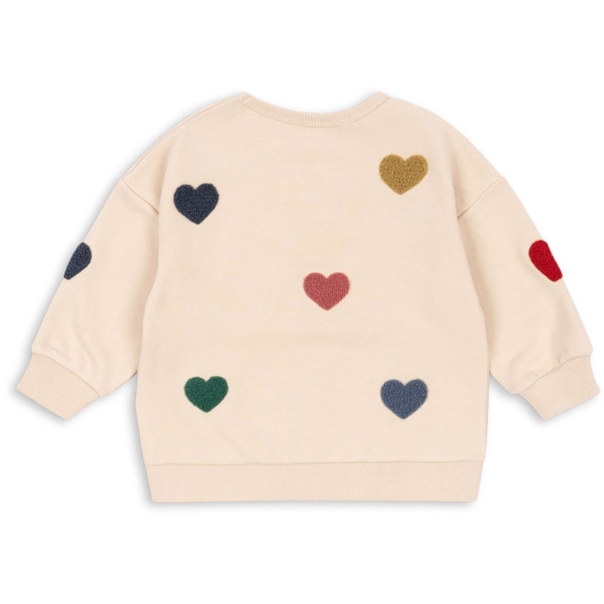 Konges Sløjd Multi Heart Lou Terry Sweatshirt Ocs