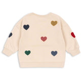 Konges Sløjd Multi Heart Lou Terry Sweatshirt Ocs