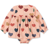 Konges Sløjd Coeur Rose Coloré Elin Romper GOTS