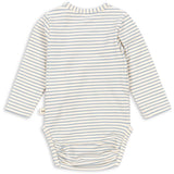 Konges Sløjd Stripe Bluie Basic Ls Newborn Body GOTS