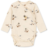 Konges Sløjd Kubi Basic Ls Newborn Body GOTS