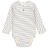 Konges Sløjd Stripe Bluie Basic Ls Body GOTS