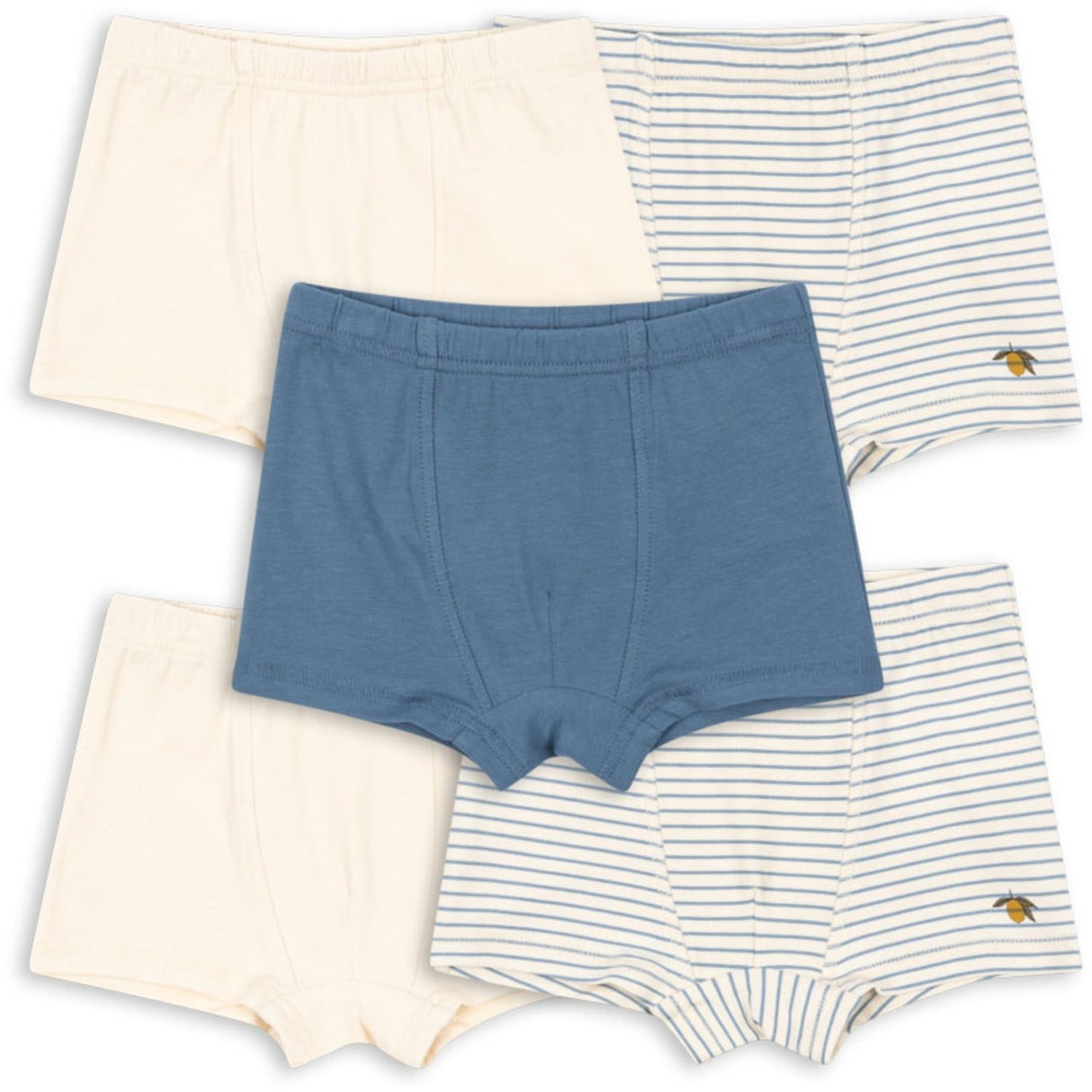 Konges Sløjd Boy Mix Pack Basic 5 Pak Boy Underbukser GOTS