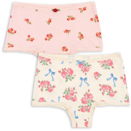 Konges Sløjd Bella Rosita/Rosa Pink Basic 2 Pak Girl Hipster GOTS