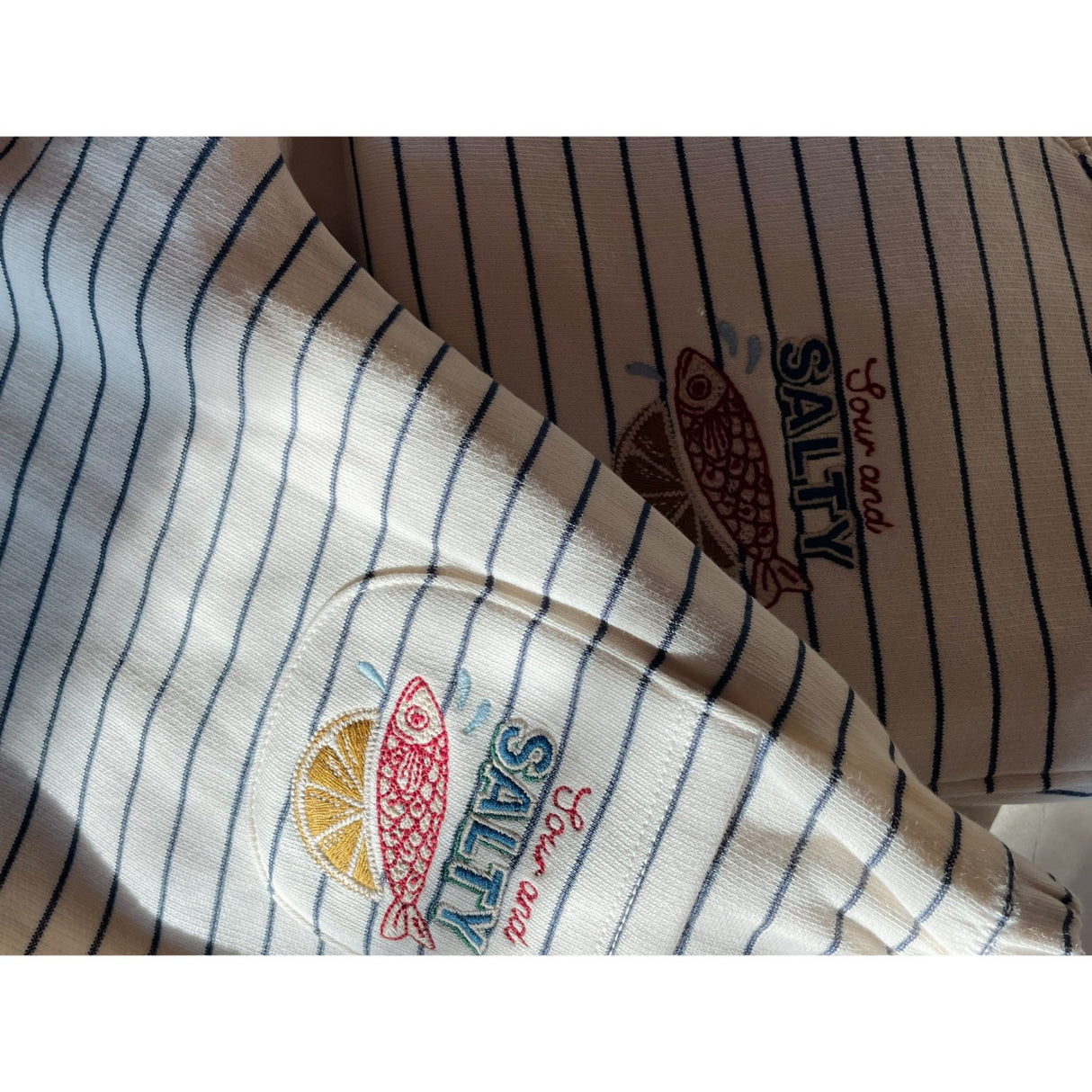 Konges Sløjd Captains Blue/Antique White Amio Sweatshirt Ocs