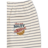 Konges Sløjd Captains Blue/Antique White Amio Sweat Bukser Ocs