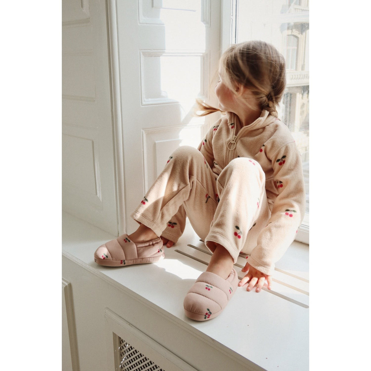 Konges Sløjd x Luksusbaby Cherry Tavi Fleece Sweatshirt Grs