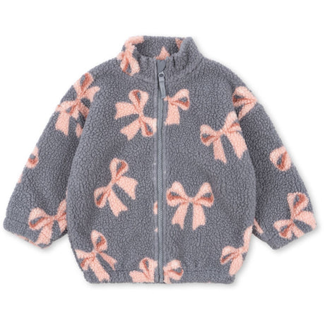 Konges Sløjd Bella Blue Bow Jody Bamse Jakke Grs