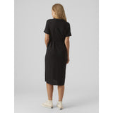 Vero Moda Maternity Black Vica Skjorte Kjole Noos
