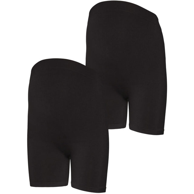 Mama;licious Black Black Mlamiya New Hotpants 2-Pak Noos