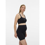 Mama;licious Silver Mink Black Mlamiya New Hotpants 2-Pak Noos