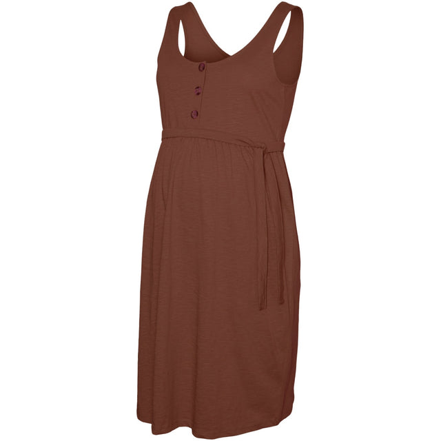 Mama;licious Mahogany Mlivy Lia Sl Jrs Abk Kjole 2F Noos