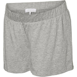 Mama;licious Light Grey Melange Mlmira Lgm Lia Kasket Jrs Pyjamas 2F Noos