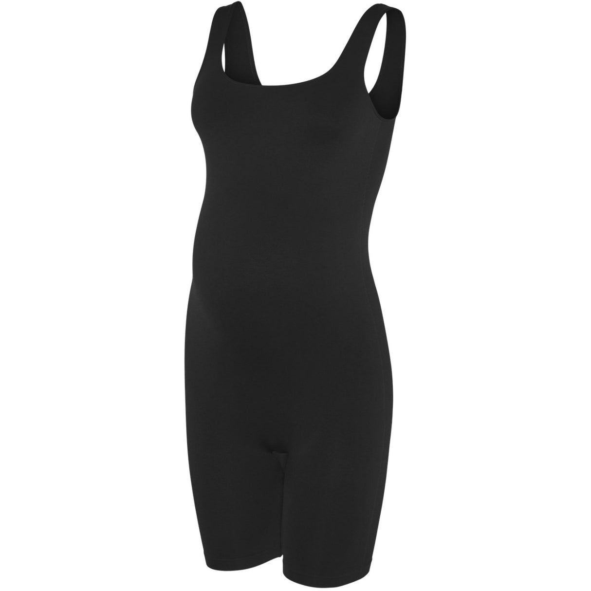 Mama;licious Black Mlheal Sl Seamless Playsuit Noos
