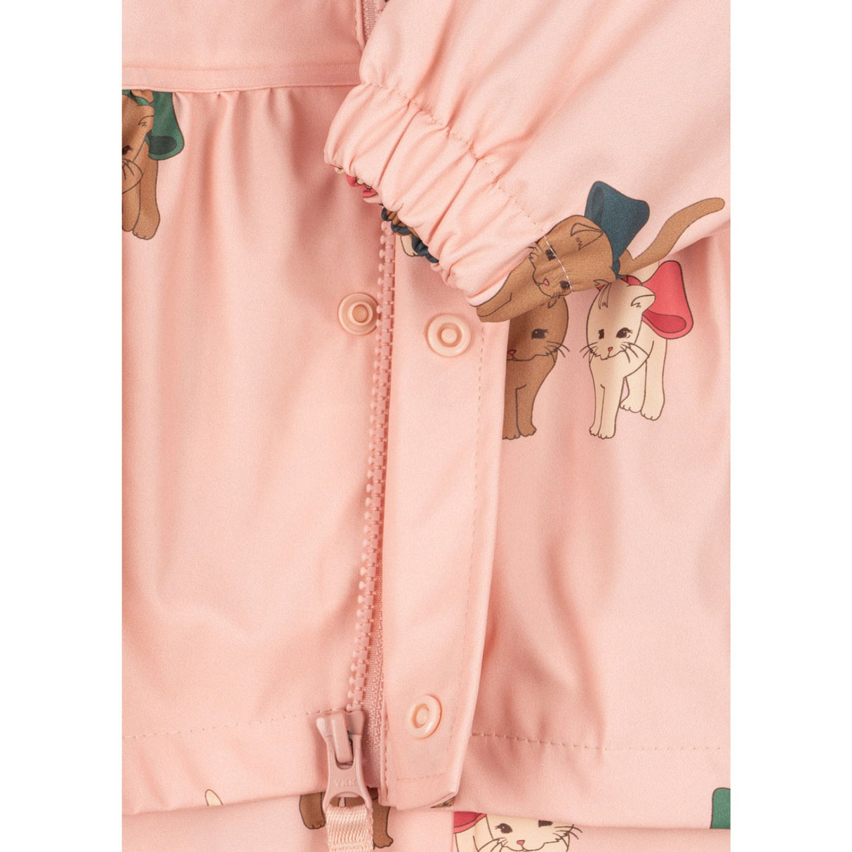 Konges Sløjd Bow Kitty Pink Rainy Palme Sæt Girl