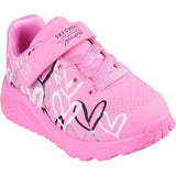 Skechers Pink Uno Lite Love Levitate