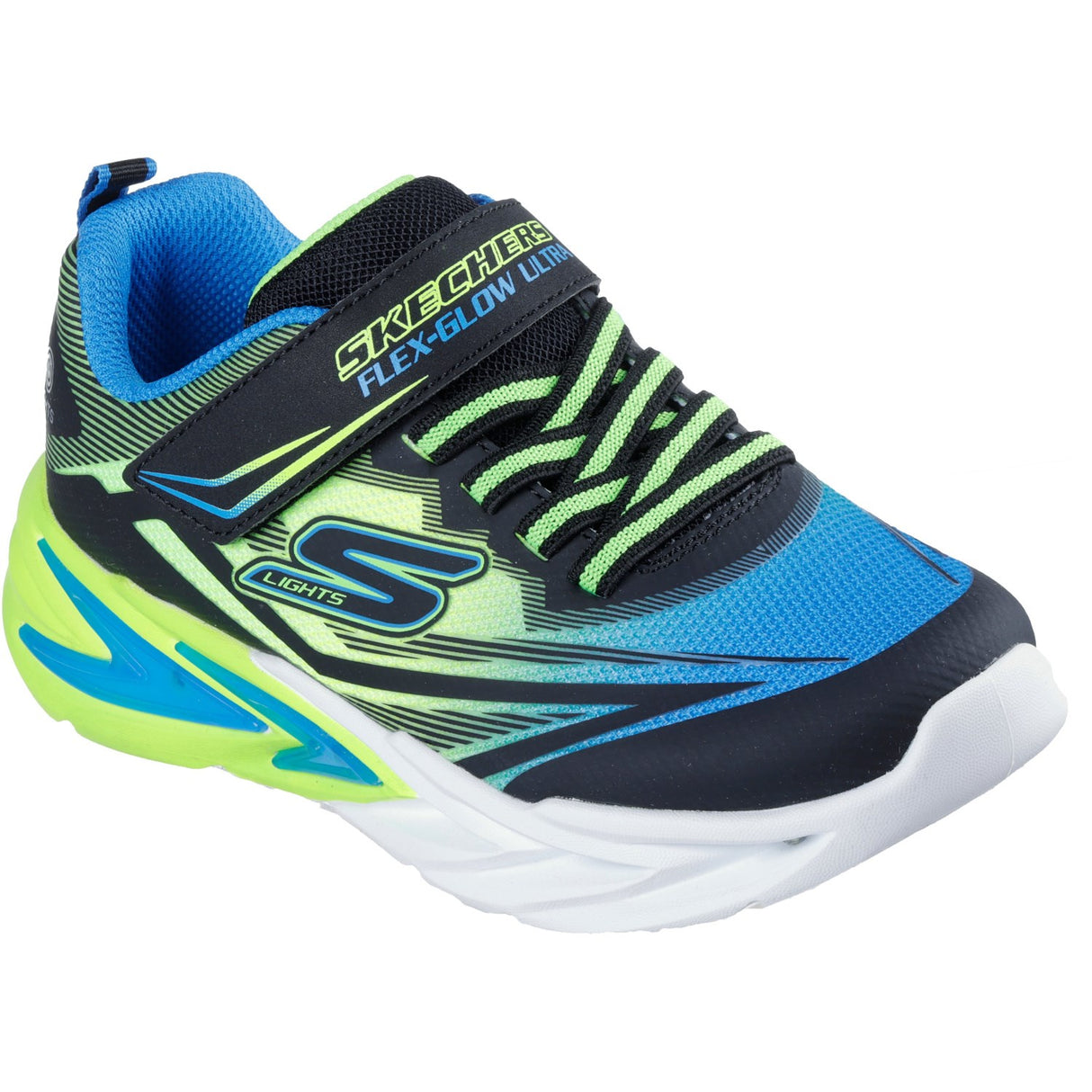 Skechers Black Flex-Glow Ultra