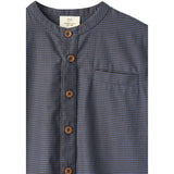 COPENHAGEN COLORS Brown/Blue Check Comb. Check Skjorte W. Placket