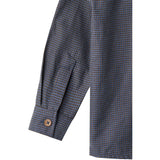 COPENHAGEN COLORS Brown/Blue Check Comb. Check Skjorte W. Placket