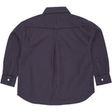 COPENHAGEN COLORS Brown/Blue Check Comb. Checkered Cowboy Skjorte