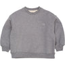 COPENHAGEN COLORS Dk Grey Mel Classic Sweatshirt W. Logo Embroidery
