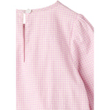 COPENHAGEN COLORS Syringa Comb. Houndstooth Bluse W. Embroidery