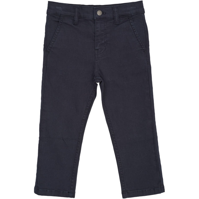 COPENHAGEN COLORS Navy Twill Chinos Slim - Med Stretch