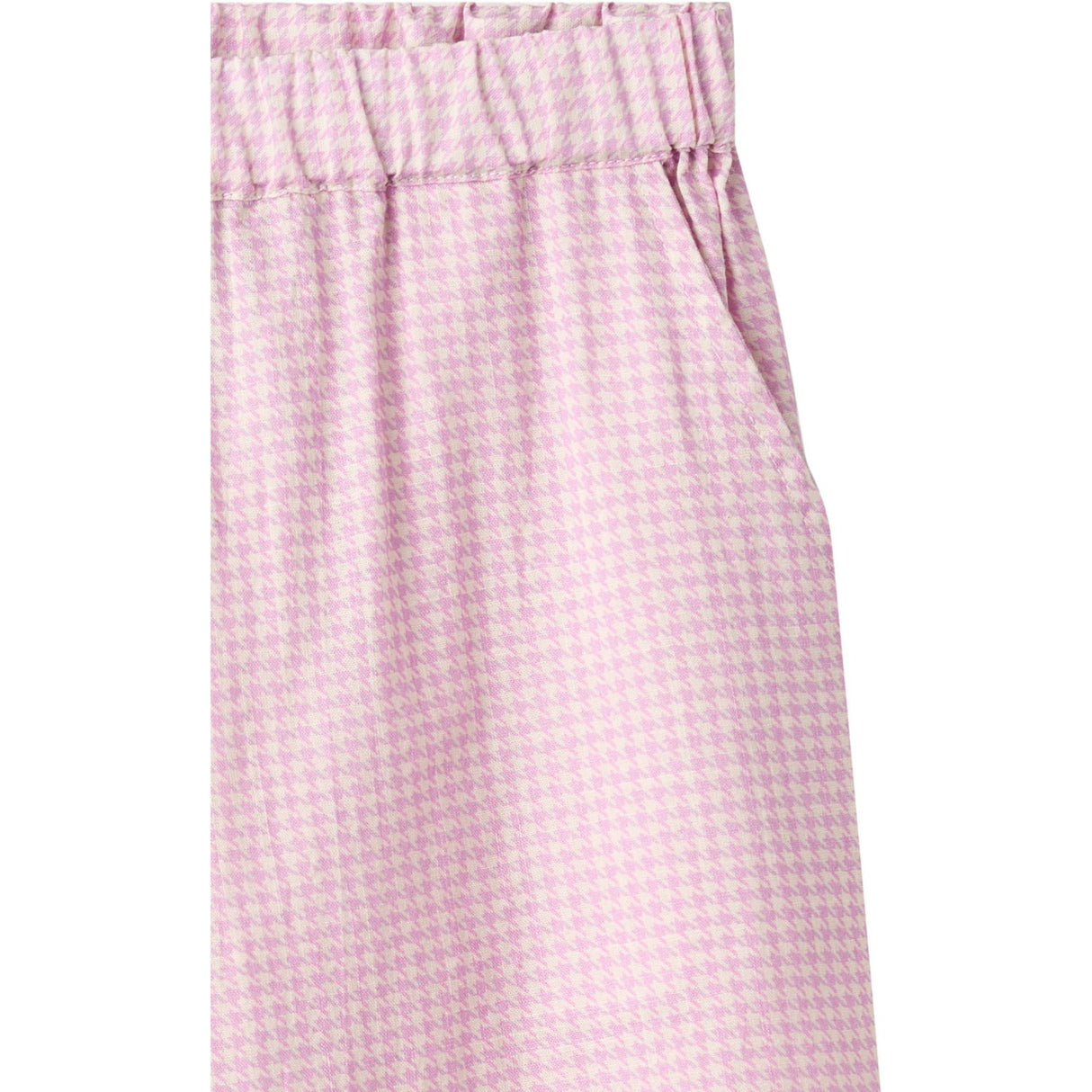 COPENHAGEN COLORS Syringa Comb. Houndstooth Pant W. Adj Waist