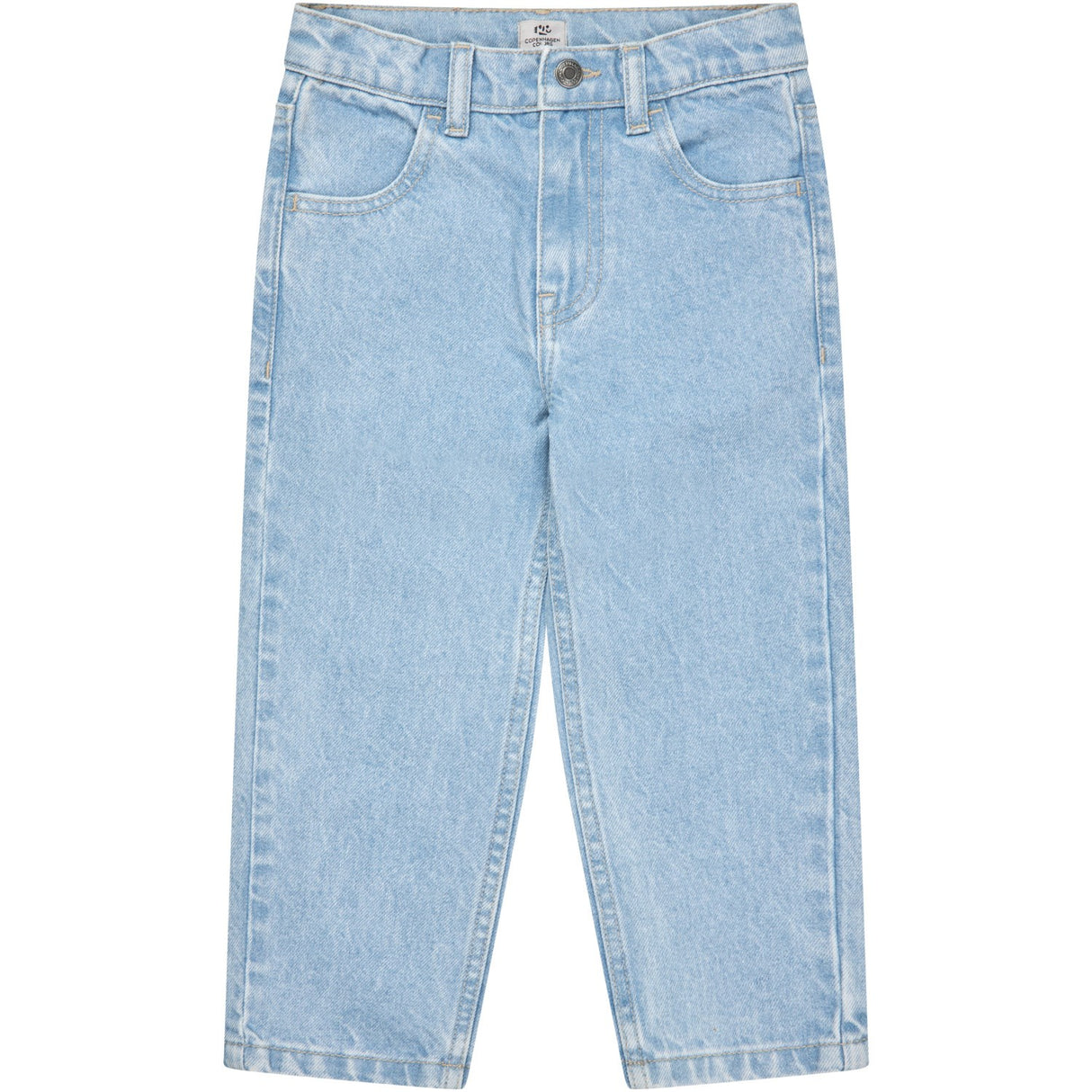 COPENHAGEN COLORS Lt Blue Indigo Washed Organic Junior Jeans - Regular Fit