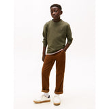 Tommy Hilfiger Pewter Green Essential T-Shirt Ls