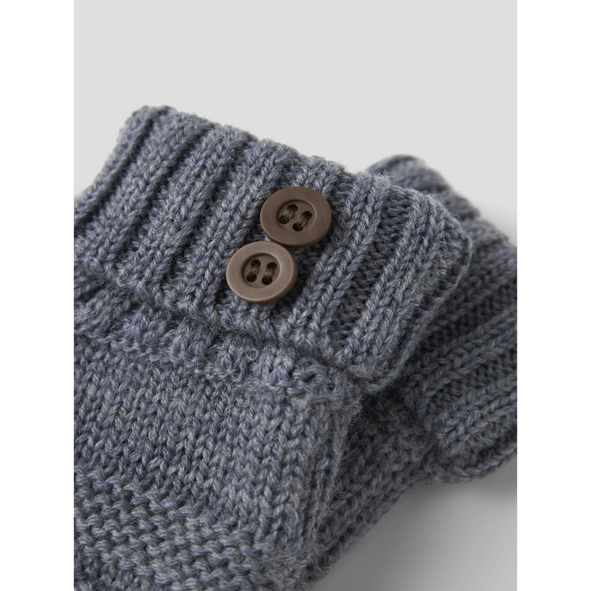 Name It Folkstone Gray Nbmwrilla Uld Strik Futter