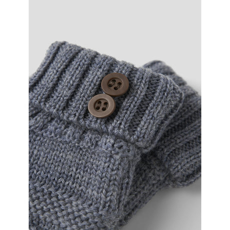 Name It Folkstone Gray Nbmwrilla Uld Strik Futter