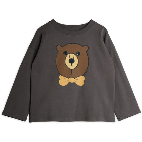 Mini Rodini Grey Bjørn Sp Ls Top